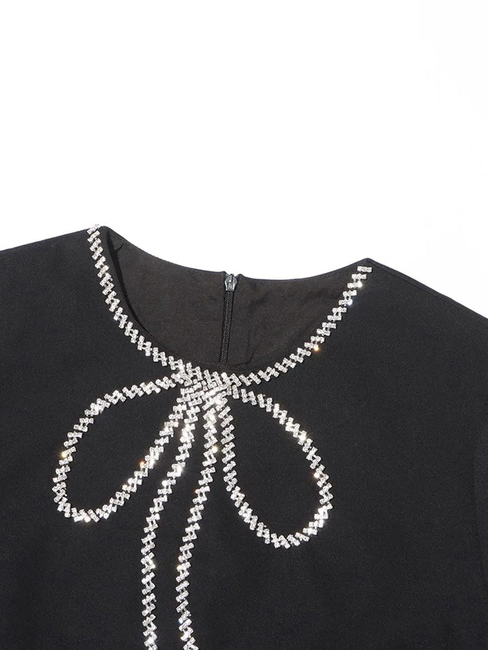 Caylee Diamond Loose Mini Dress - Fashion Pov