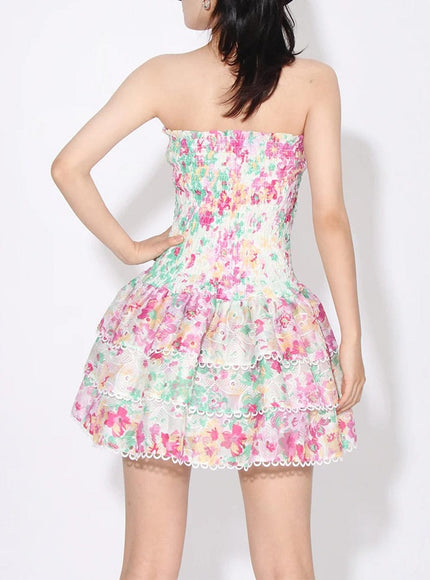 Caylin Strapless Mini Dress - Fashion Pov