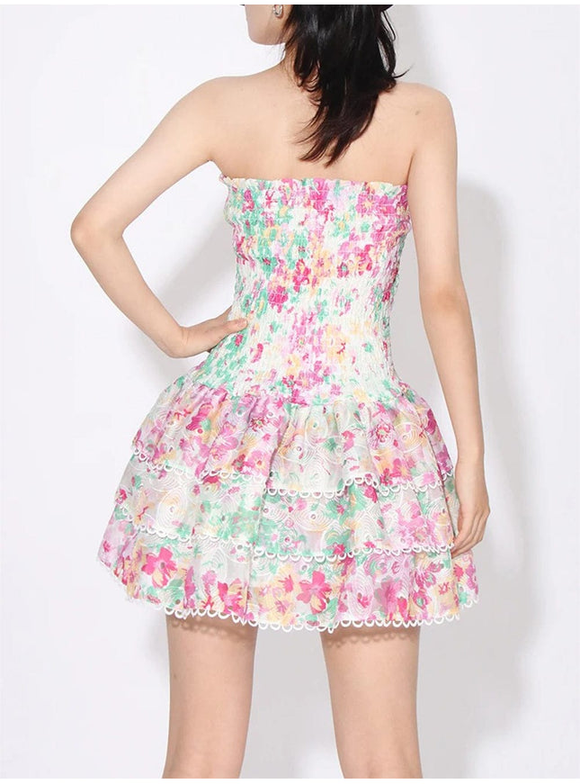 Caylin Strapless Mini Dress - Fashion Pov