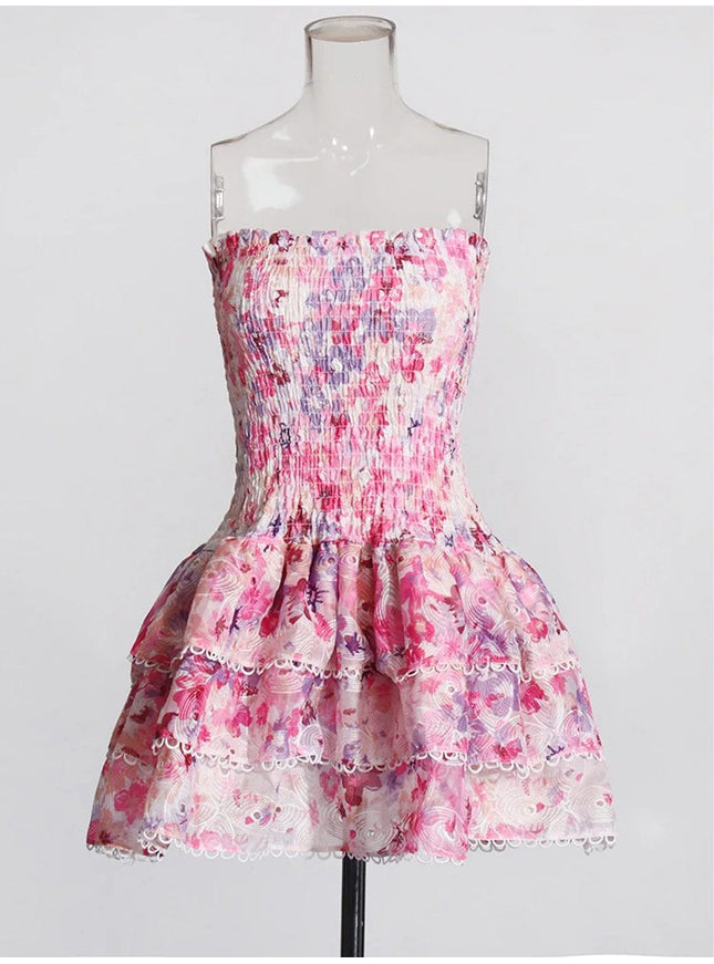 Caylin Strapless Mini Dress - Fashion Pov