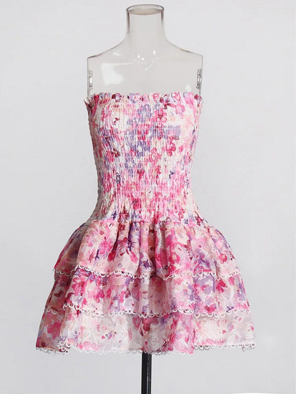 Caylin Strapless Mini Dress - Fashion Pov