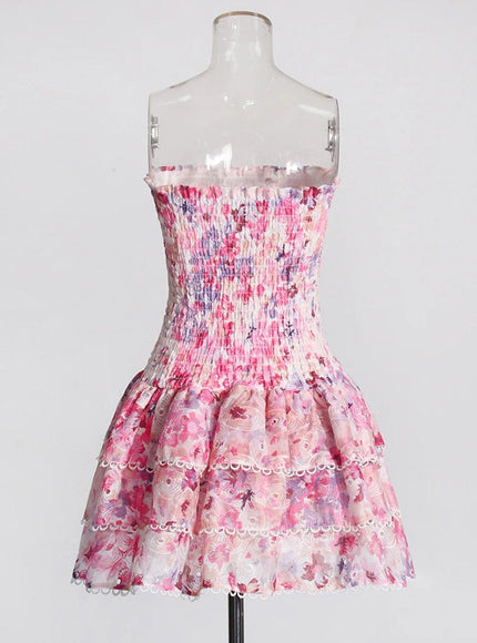 Caylin Strapless Mini Dress - Fashion Pov