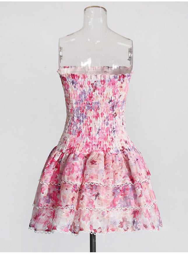 Caylin Strapless Mini Dress - Fashion Pov