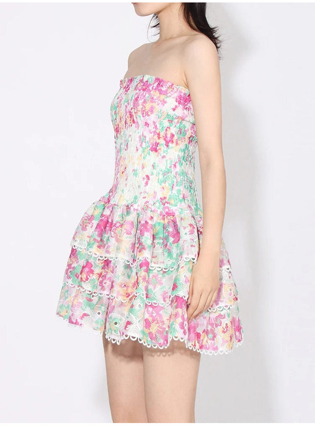 Caylin Strapless Mini Dress - Fashion Pov