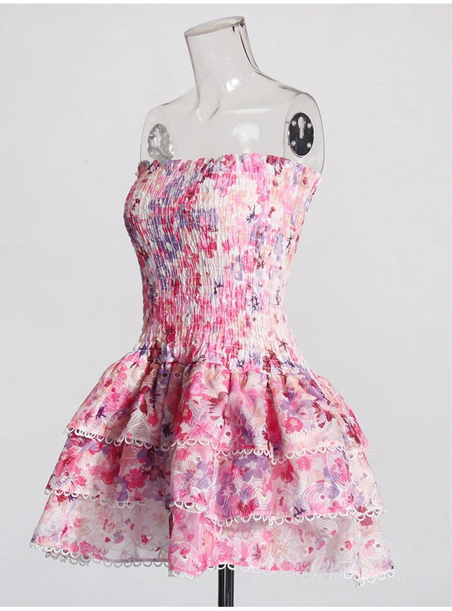Caylin Strapless Mini Dress - Fashion Pov