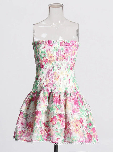 Caylin Strapless Mini Dress - Fashion Pov