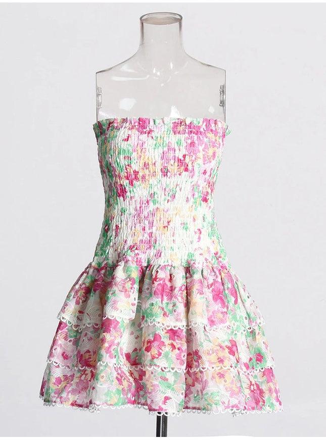 Caylin Strapless Mini Dress - Fashion Pov
