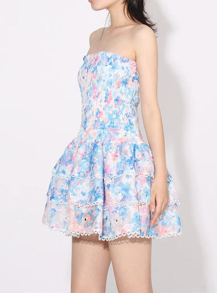 Caylin Strapless Mini Dress - Fashion Pov
