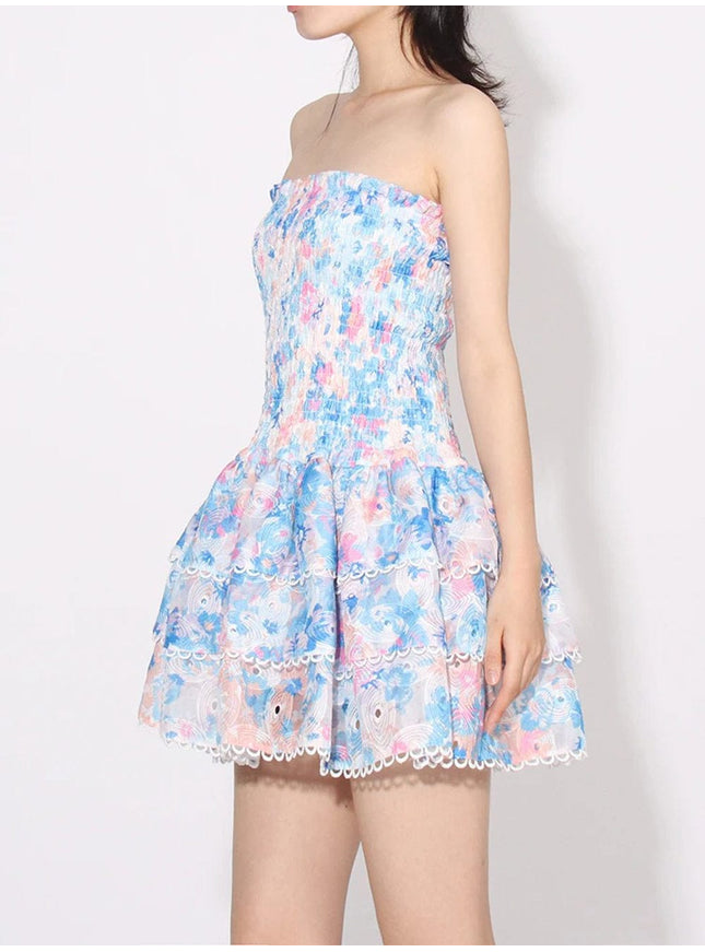 Caylin Strapless Mini Dress - Fashion Pov