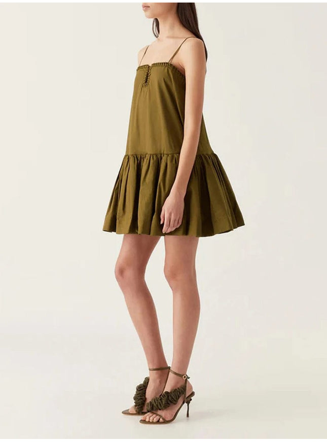 Ceili Backless Slim Mini Dress - Fashion Pov