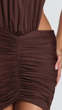 Celeste Cutout Halter Mini Dress - Fashion Pov