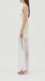 Celeste Lace Halter Maxi Dress - Fashion Pov