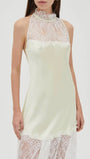 Celeste Lace Halter Maxi Dress - Fashion Pov