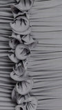 Celeste Ruched Halter Maxi Dress - Fashion Pov