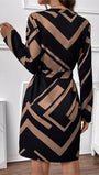 Charlie Neck Mini Dress - Fashion Pov