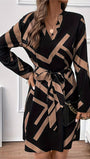 Charlie Neck Mini Dress - Fashion Pov