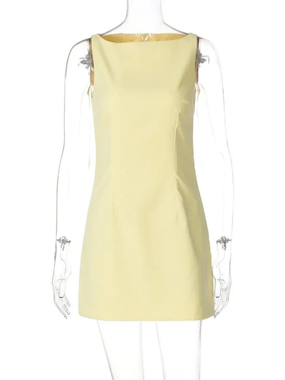 Charlotte Sleeveless Bodycon Mini Dress - Fashion Pov