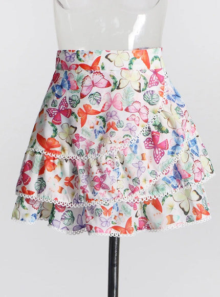 Chey Slim Ruffle Top & Skirt Set - Fashion Pov