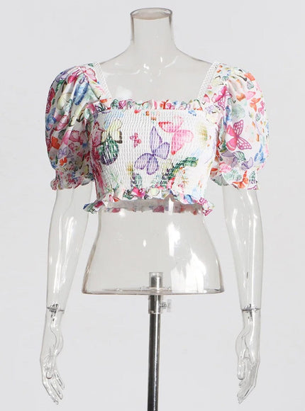 Chey Slim Ruffle Top & Skirt Set - Fashion Pov