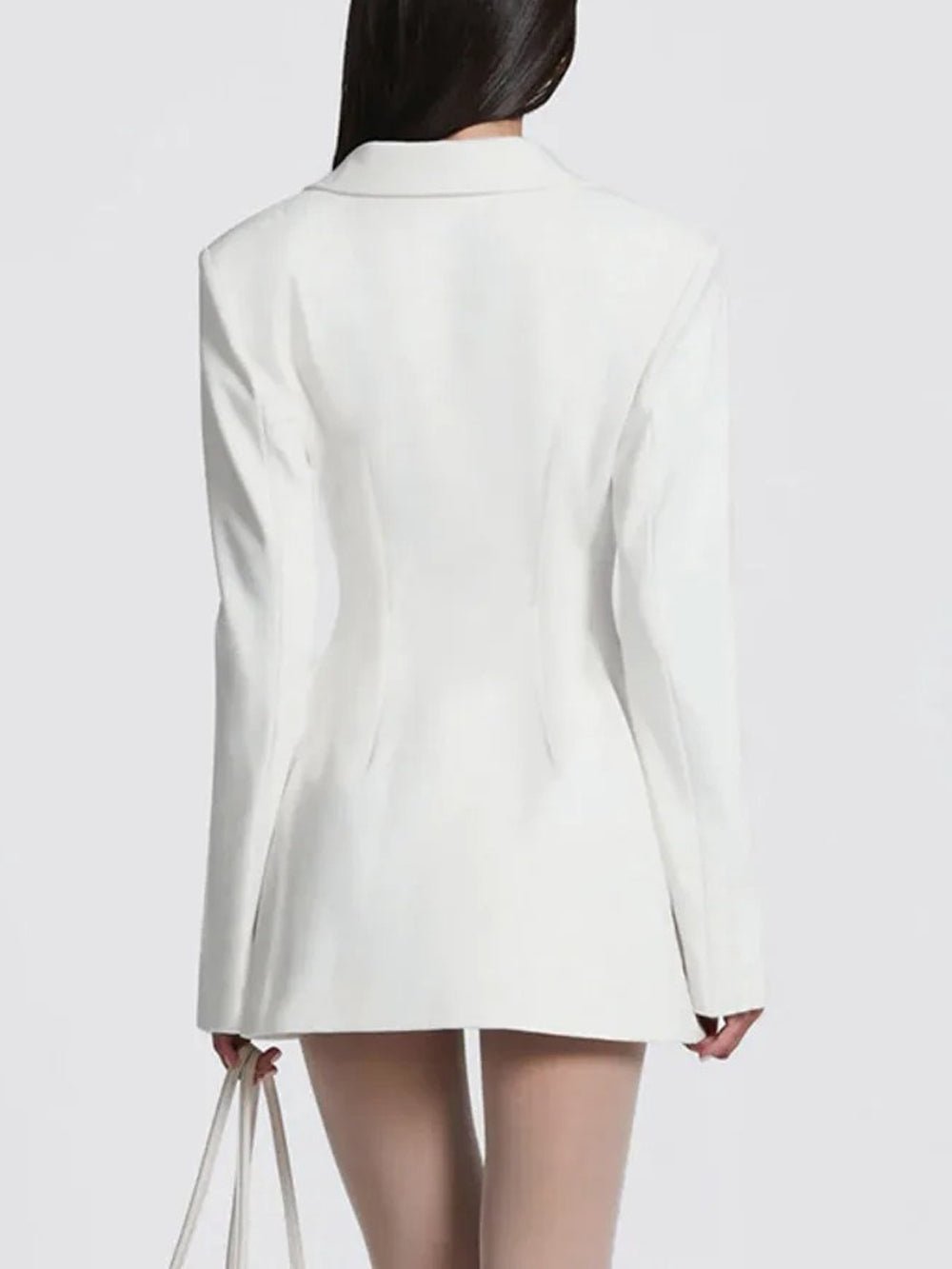 Cheyenne Tailored Blazer Mini Dress - Fashion Pov