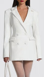 Cheyenne Tailored Blazer Mini Dress - Fashion Pov