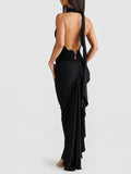 Chloe Backless Bodycon Maxi Dress - Fashion Pov