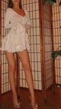 Chloe Ruffled Flare Mini Dress - Fashion Pov