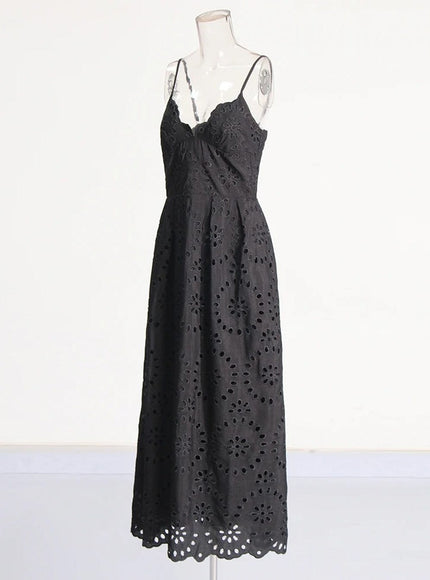Chloe Sleeveless Backless Maxi Dress - Fashion Pov