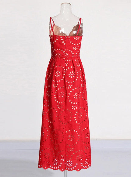 Chloe Sleeveless Backless Maxi Dress - Fashion Pov
