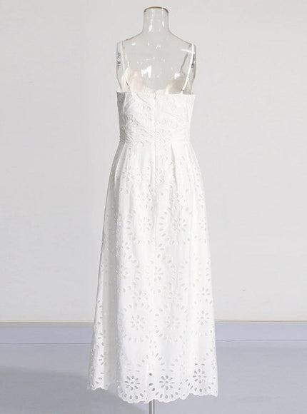Chloe Sleeveless Backless Maxi Dress - Fashion Pov