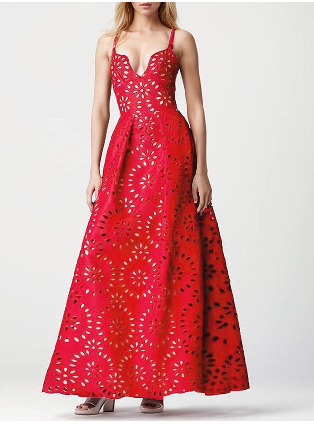 Chloe Sleeveless Backless Maxi Dress - Fashion Pov