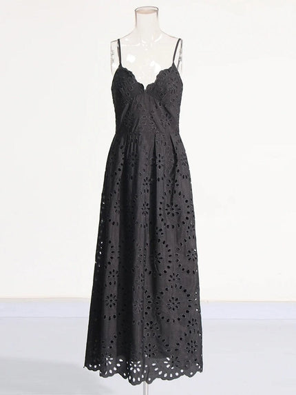 Chloe Sleeveless Backless Maxi Dress - Fashion Pov