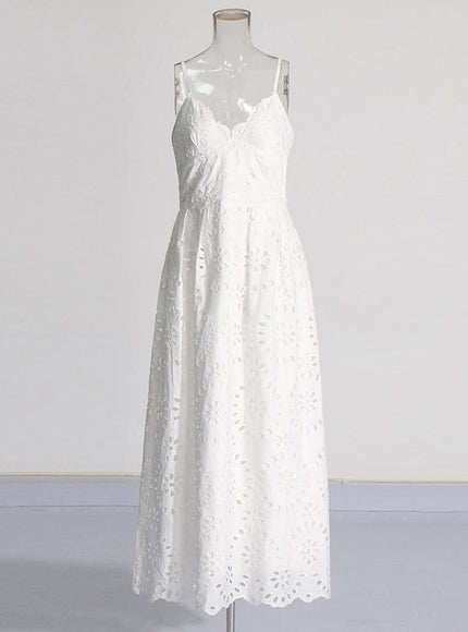 Chloe Sleeveless Backless Maxi Dress - Fashion Pov