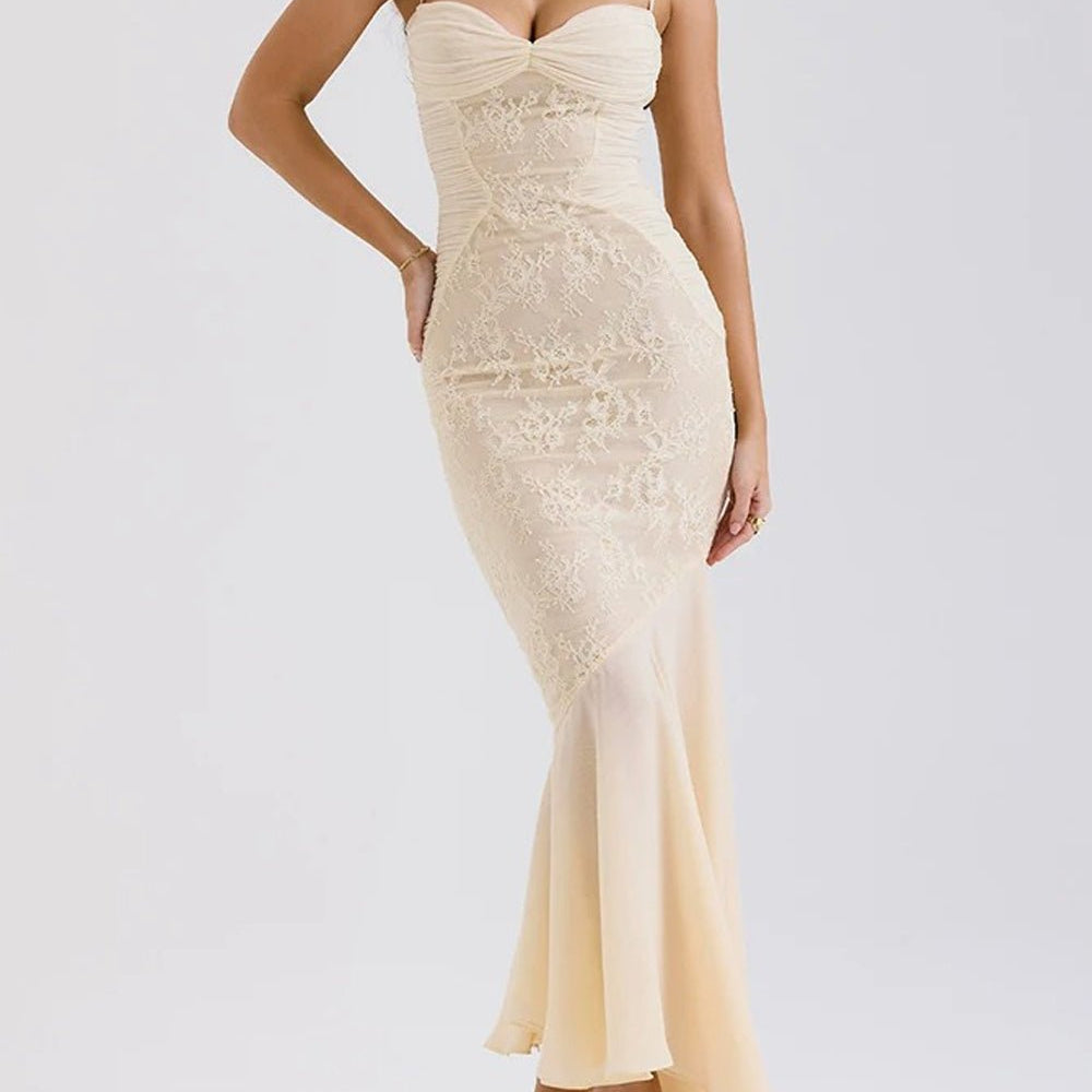 Claire Backless Bodycon Maxi Dress - Fashion Pov