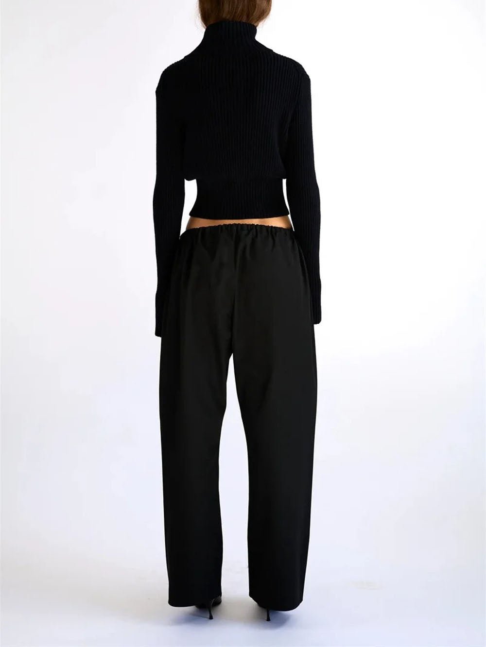 Claire Zip Turtleneck Knit Cardigan - Fashion Pov