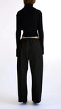 Claire Zip Turtleneck Knit Cardigan - Fashion Pov