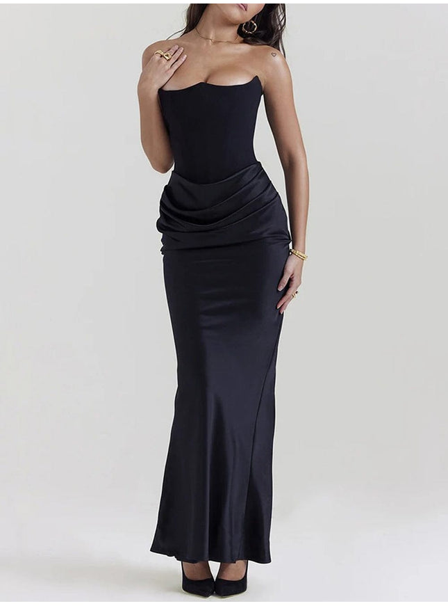 Clarissa Backless Bodycon Maxi Dress - Fashion Pov