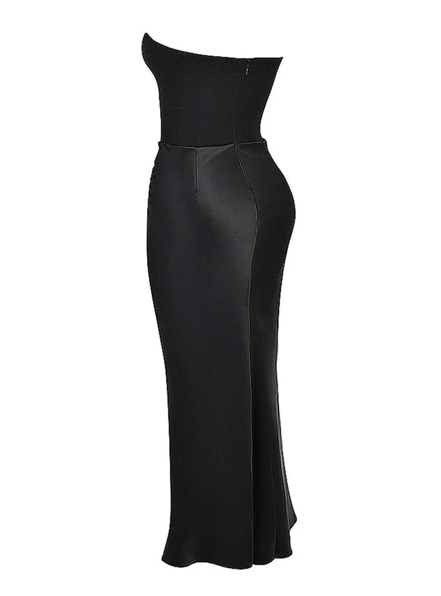 Clarissa Backless Bodycon Maxi Dress - Fashion Pov