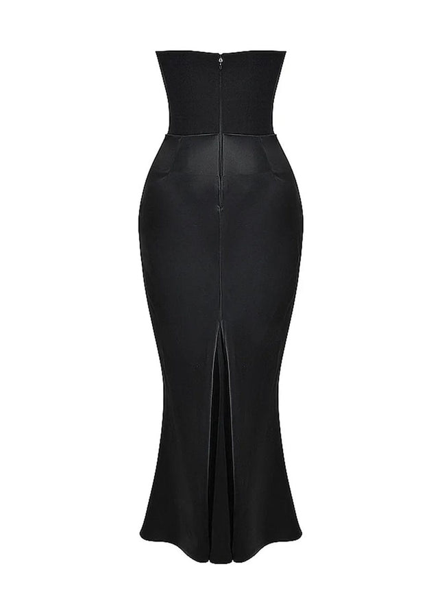 Clarissa Backless Bodycon Maxi Dress - Fashion Pov