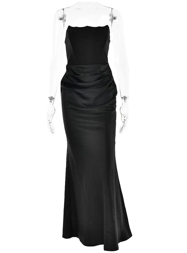 Clarissa Backless Bodycon Maxi Dress - Fashion Pov