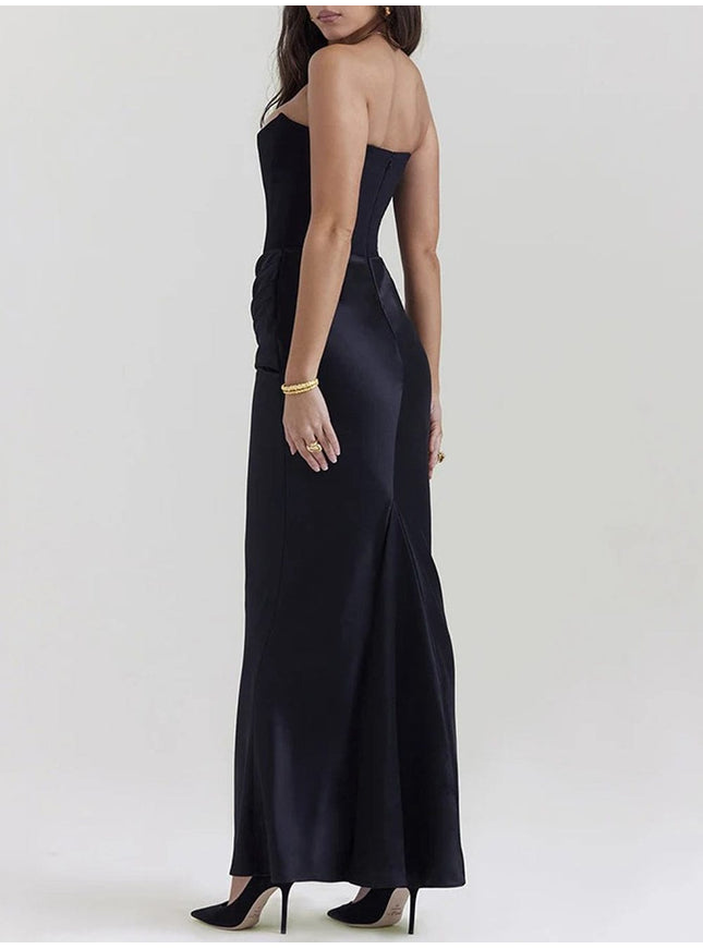Clarissa Backless Bodycon Maxi Dress - Fashion Pov