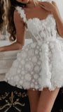 Clementine Lace Mini Dress - Fashion Pov