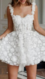 Clementine Lace Mini Dress - Fashion Pov