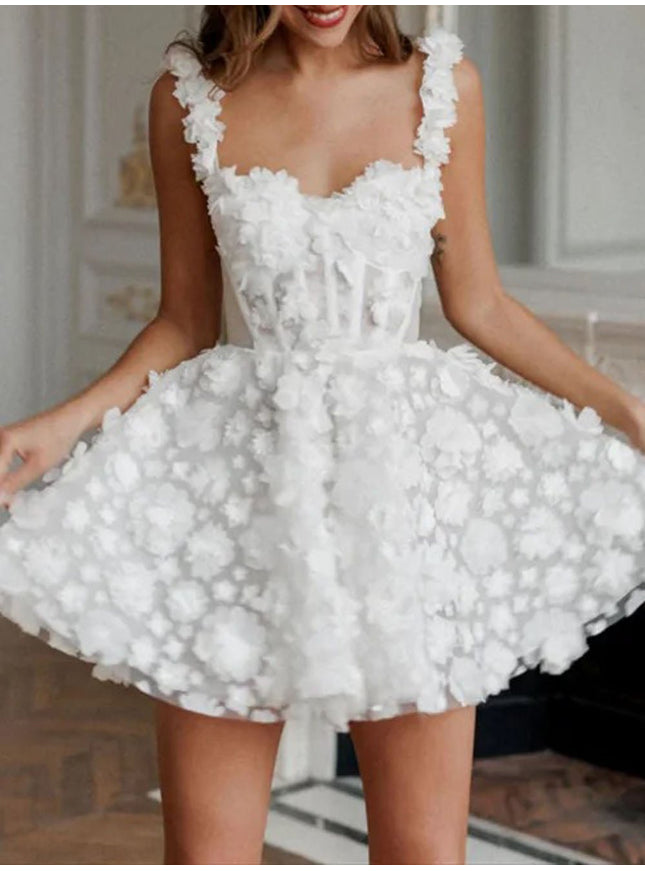 Clementine Lace Mini Dress - Fashion Pov