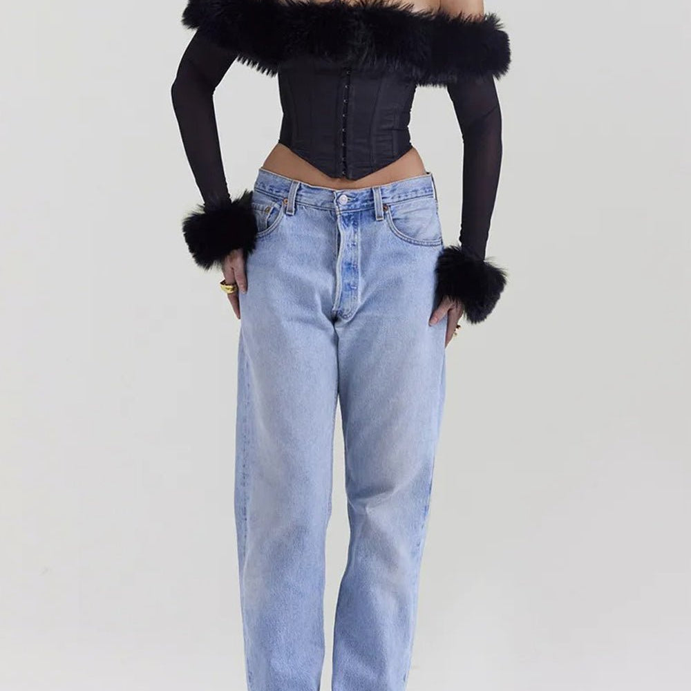 Courtney Off Shoulder Backless T Shirt - Fashion Pov