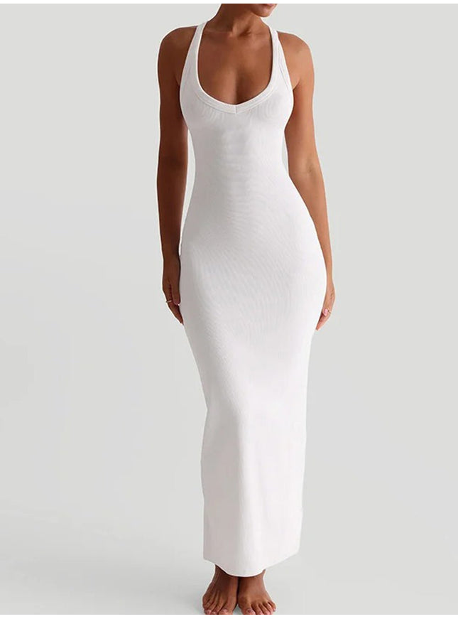 Dahlia Sleeveless Maxi Dress - Fashion Pov