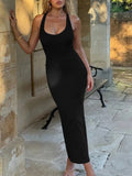 Dahlia Sleeveless Maxi Dress - Fashion Pov