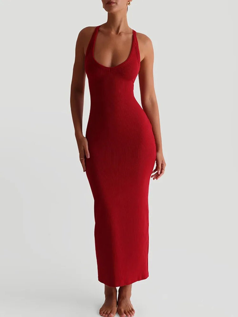 Dahlia Sleeveless Maxi Dress - Fashion Pov