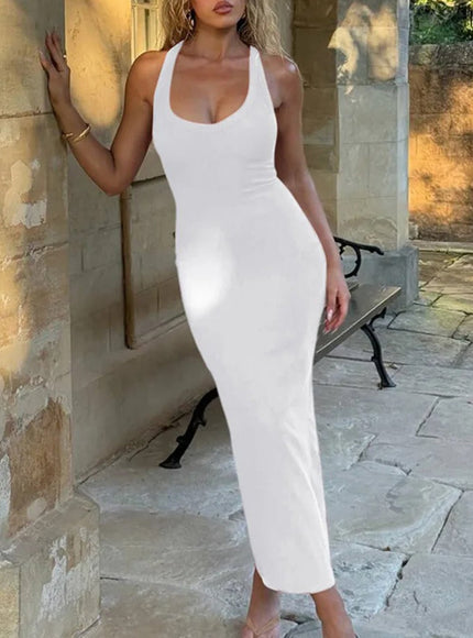 Dahlia Sleeveless Maxi Dress - Fashion Pov