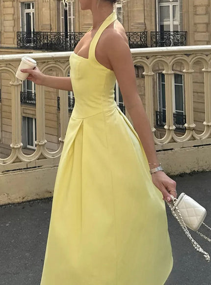 Dahlia Sleeveless Midi Dress - Fashion Pov